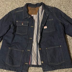 carhartt heritage denim chore coat